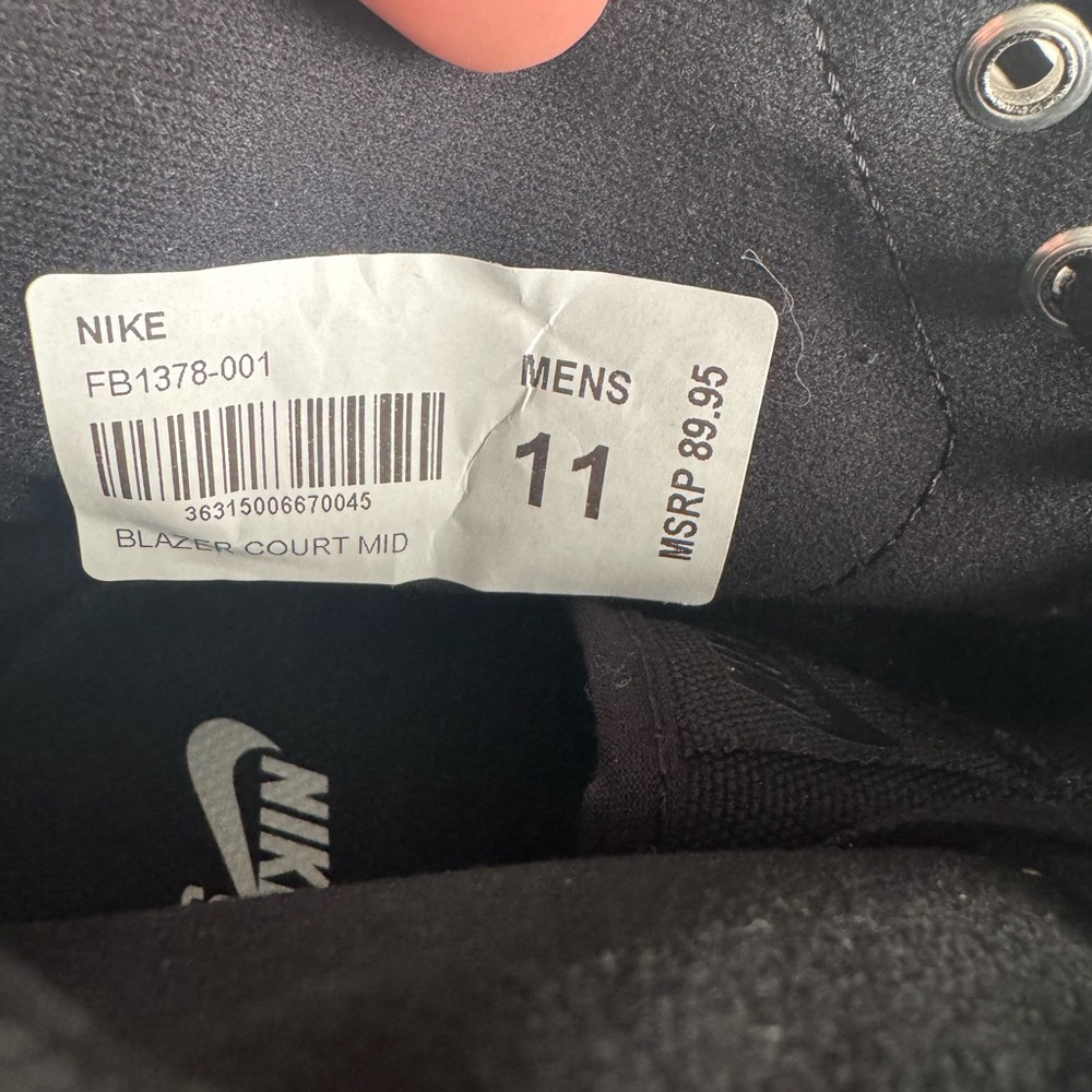 Nike SB BLZR Court Mid Premium Black & White - Picture 7 of 12